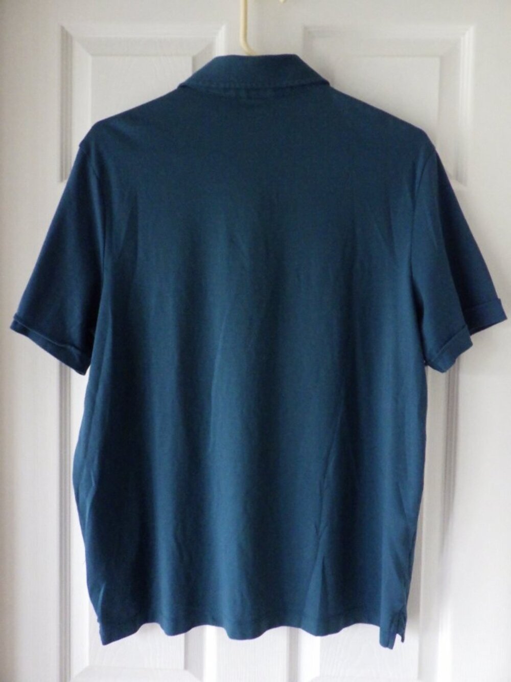 2 Joseph Abboud Liquid Soft Golf Polo Short Sleeve Blue Teal Size Large Lot of 2 - Picture 5 of 8